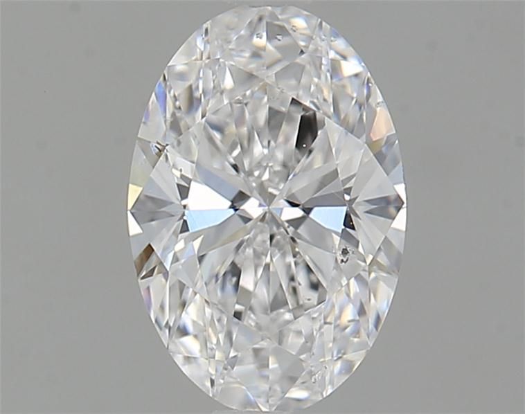 Diamond Natural 0,71Ct D-SI2 Oval - GIA6465935252