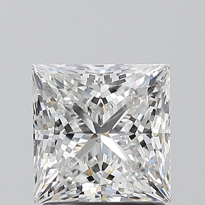 Diamond Natural 1,51Ct E-SI1 Princess - GIA6531447348