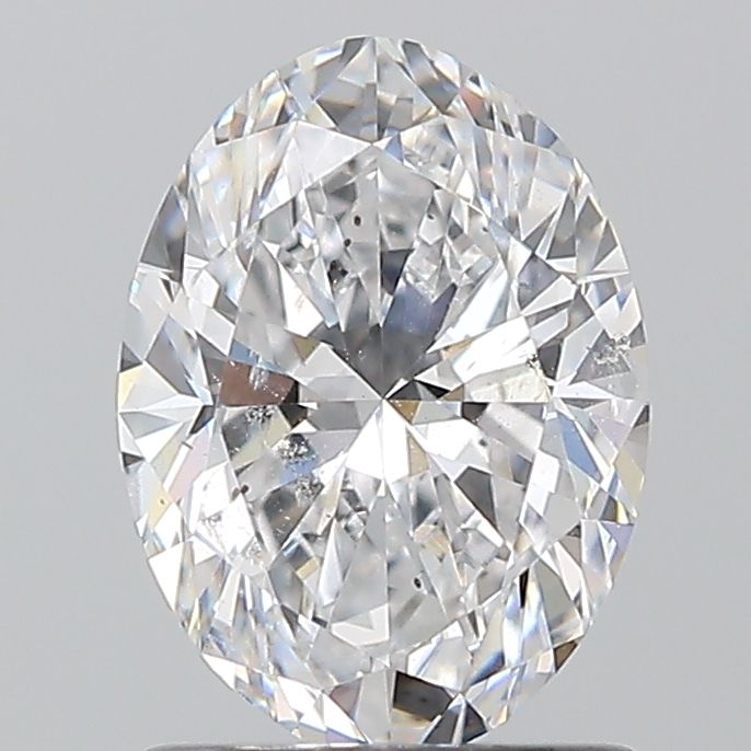 Diamond Natural 1,2Ct D-SI2 Oval - GIA2527133373
