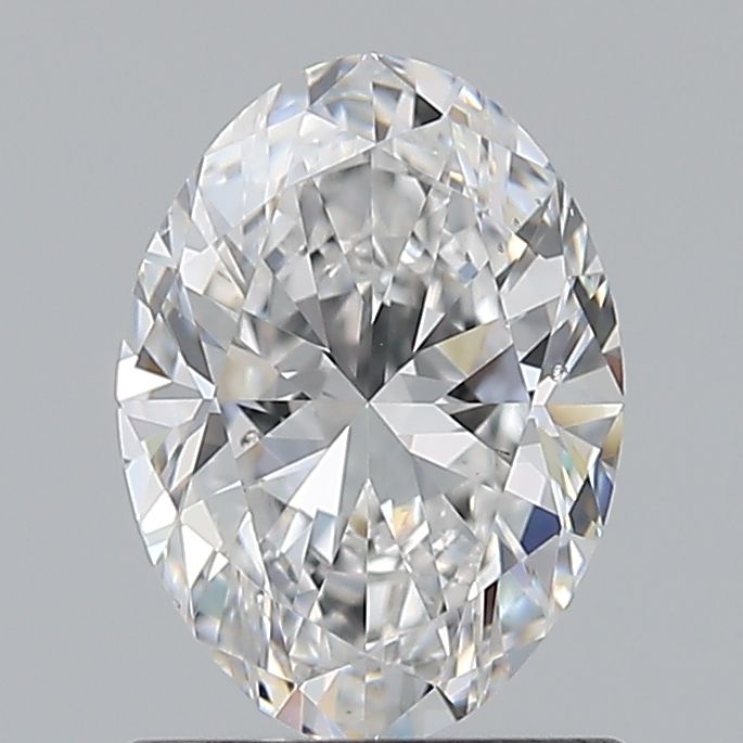 Diamond Natural 0,9Ct D-SI1 Oval - GIA6525073109