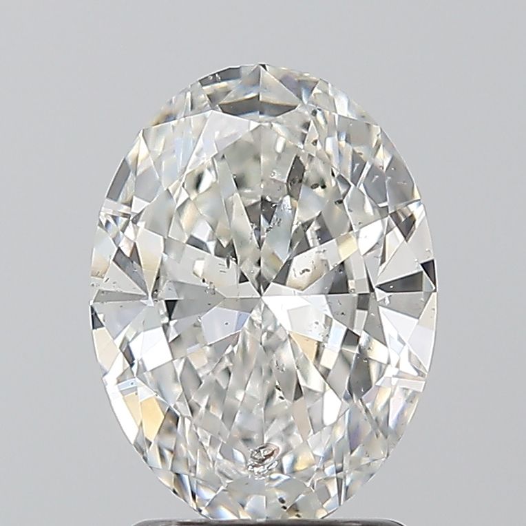 Diamond Natural 1,7Ct G-SI2 Oval - GIA7552172112