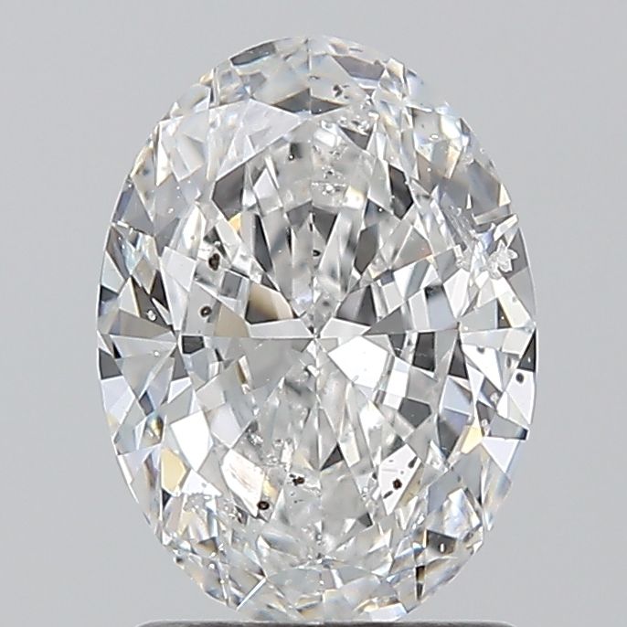 Diamond Natural 1,31Ct D-SI2 Oval - GIA7526737417