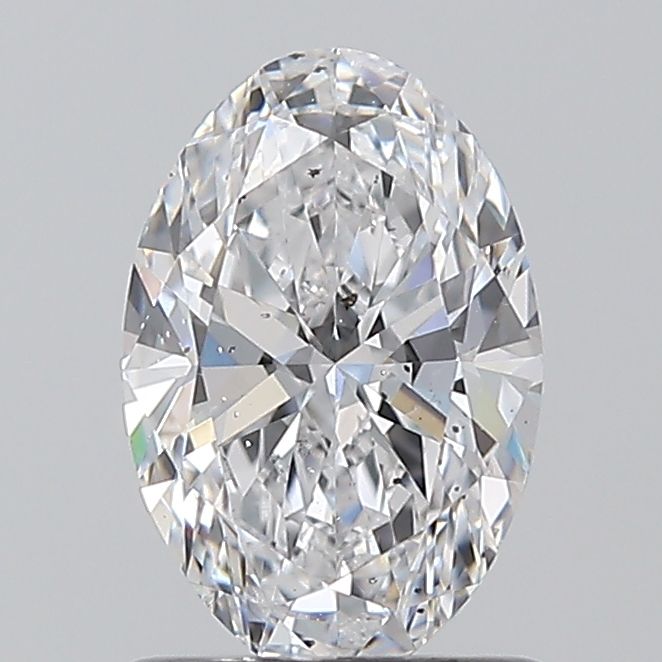 Diamond Natural 1,01Ct D-SI2 Oval - GIA1543241017