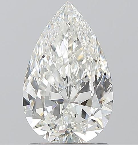 Diamond Natural 1,31Ct G-VS1 Pear - GIA7538015022