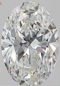 Diamond Natural 1Ct F-SI1 Oval - GIA1538122583