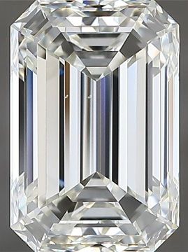 Diamond Natural 1,9Ct J-VVS2 Emerald - GIA2546734317