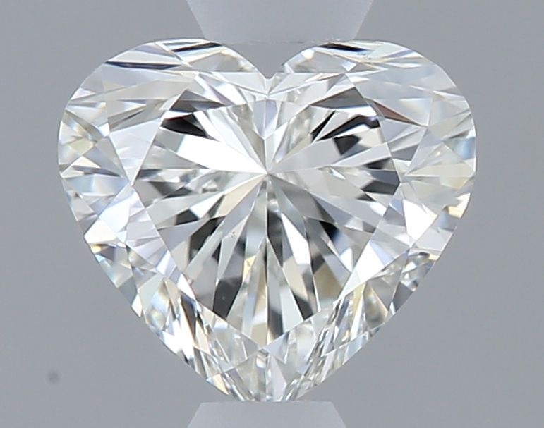 Diamond Natural 0,5Ct H-SI1 Heart - GIA7548376777
