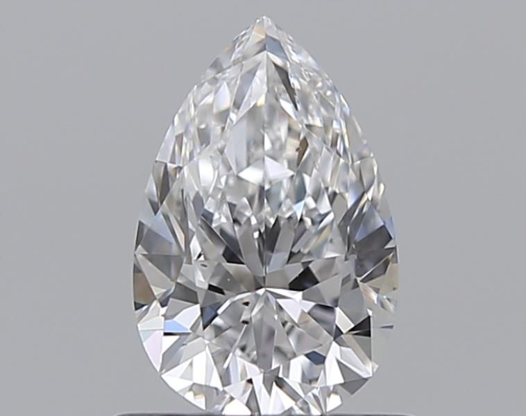 Diamond Natural 0,63Ct D-SI1 Pear - GIA5483525454
