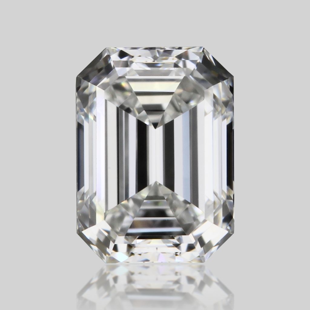 Diamond Natural 0,38Ct F-VS1 Emerald - GIA6535585071