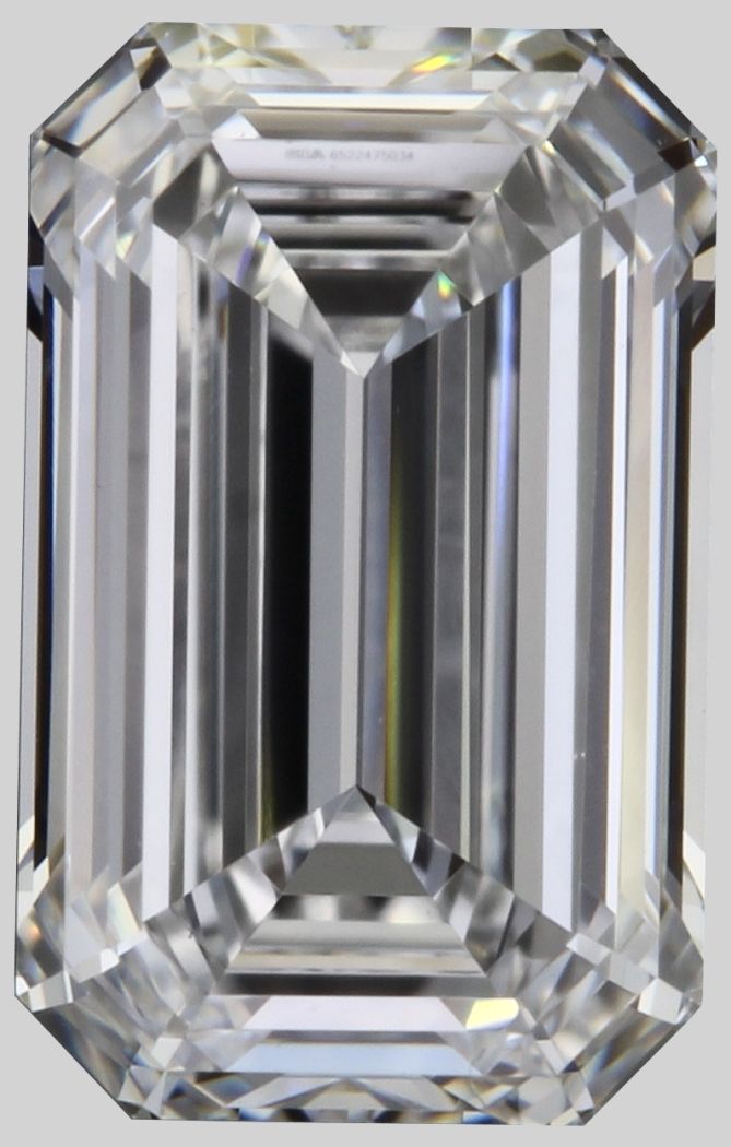 Diamond Natural 0,7Ct D-VS1 Emerald - GIA6522475034