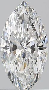 Diamond Natural 0,9Ct E-SI2 Marquise - GIA2536439677