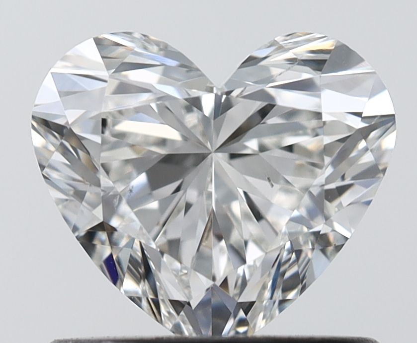 Diamond Natural 0,73Ct H-SI1 Heart - GIA5546636928
