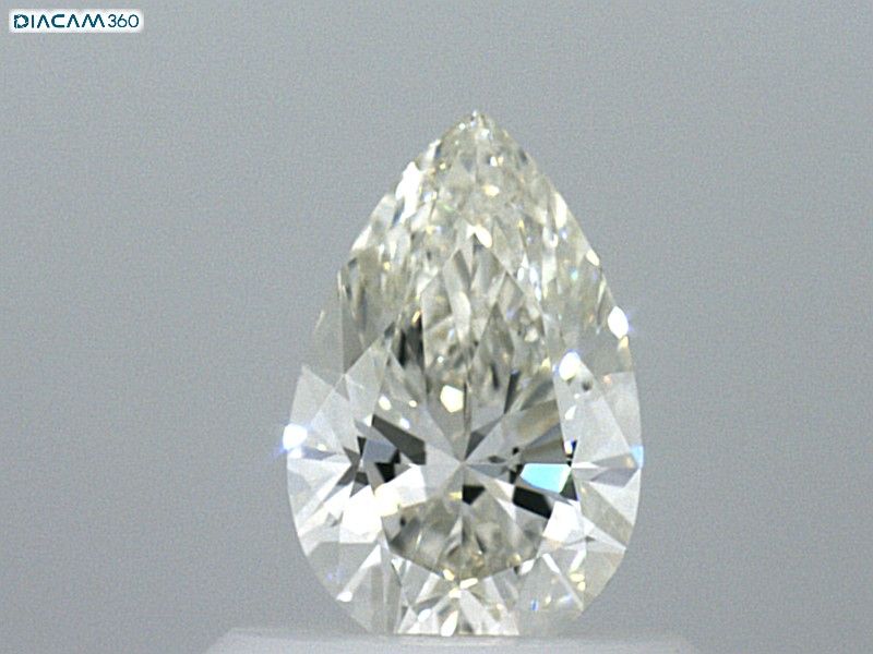 Diamond Natural 0,53Ct J-IF Pear - GIA2277226228