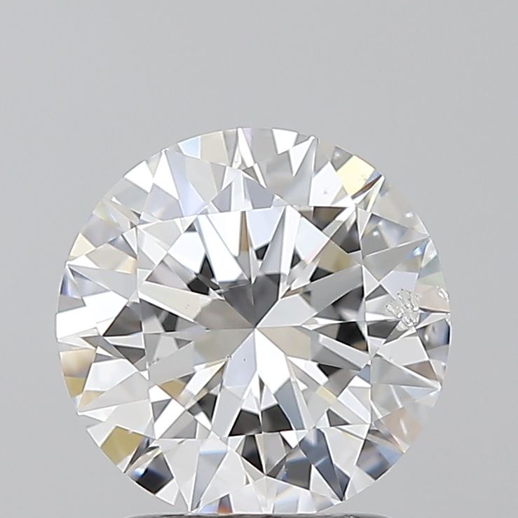 Diamond Natural 1,71Ct D-SI2 Round - GIA2547995745