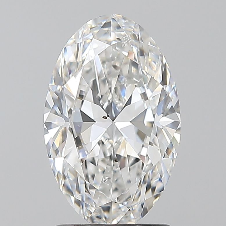 Diamond Natural 1,7Ct E-SI2 Oval - GIA7541357813