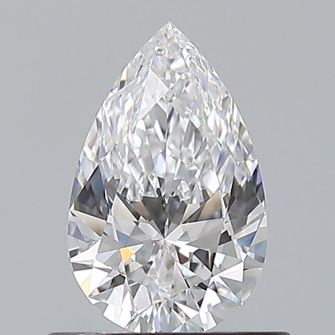 Diamond Natural 0,6Ct D-IF Pear - GIA6542392340