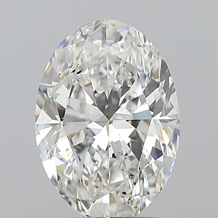 Diamond Natural 1,7Ct G-SI2 Oval - GIA1548361208