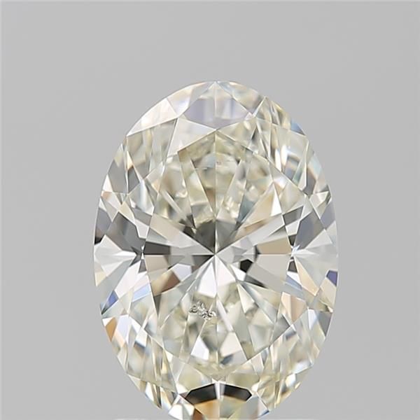 Diamond Natural 1,71Ct L-SI2 Oval - GIA6525839593