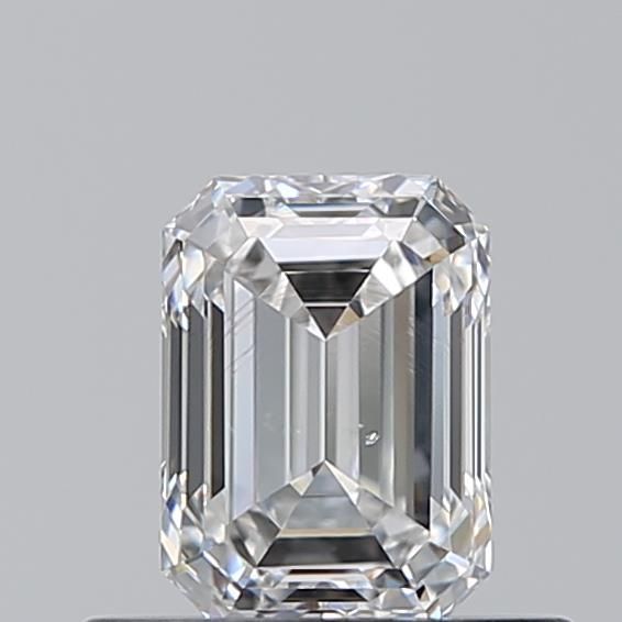 Diamond Natural 0,51Ct F-VS2 Emerald - GIA1543944334