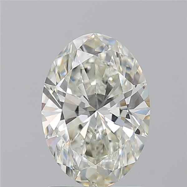 Diamond Natural 1,7Ct J-SI1 Oval - GIA6542323209