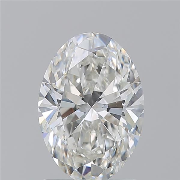 Diamond Natural 1,71Ct H-SI1 Oval - GIA2537923218