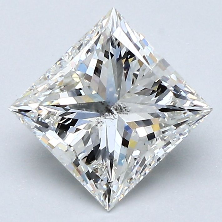Diamond Natural 1,7Ct I-SI2 Princess - GIA6223783040