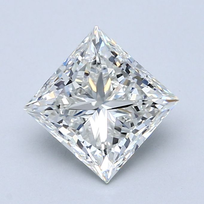 Diamond Natural 1,8Ct H-VVS2 Princess - GIA6545188977