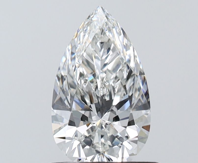Diamond Natural 0,7Ct F-VVS1 Pear - GIA2547857166