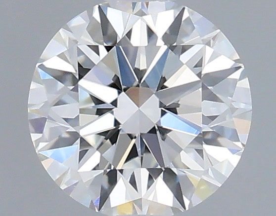 Diamond Natural 0,59Ct F-VVS1 Round - IGI741575420