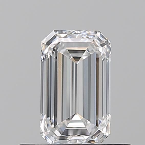 Diamond Natural 0,5Ct E-VVS2 Emerald - GIA1553106397