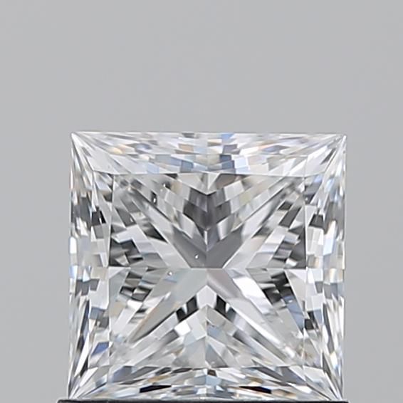 Diamond Natural 1,02Ct D-SI1 Princess - GIA5543980609