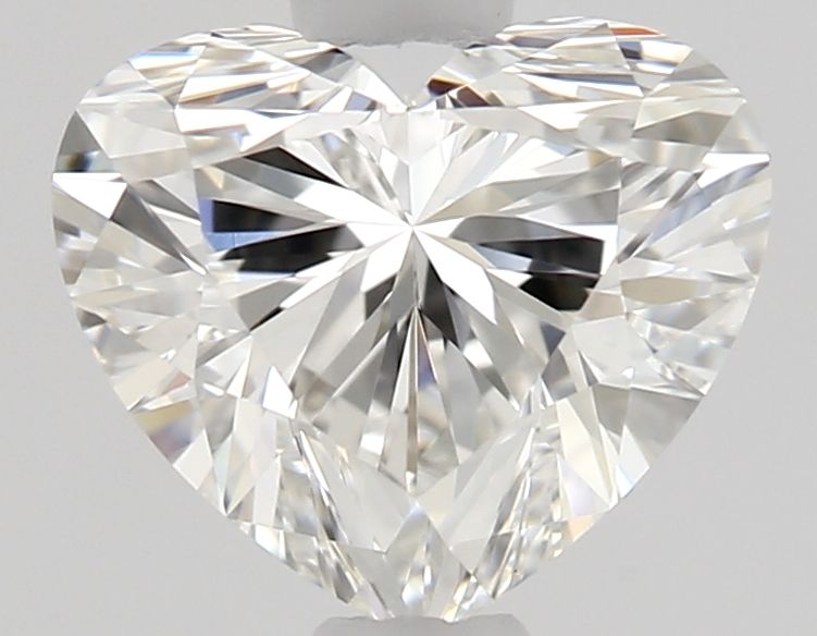 Diamond Natural 0,64Ct F-IF Heart - GIA2558190955