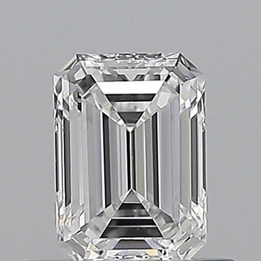 Diamond Natural 0,51Ct D-VS1 Emerald - GIA6551108147
