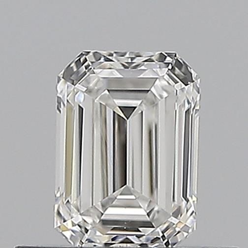 Diamond Natural 0,5Ct F-VS2 Emerald - GIA2557108121