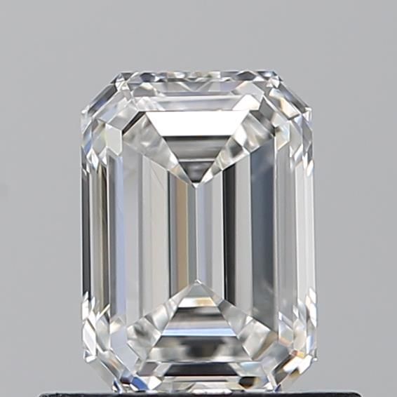 Diamond Natural 0,71Ct F-VVS1 Emerald - GIA5553105777