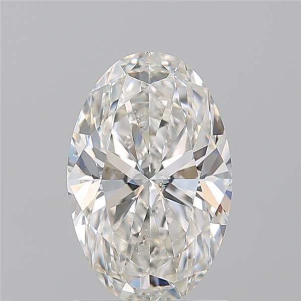 Diamond Natural 1,51Ct G-SI1 Oval - GIA5543176985