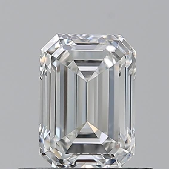Diamond Natural 0,71Ct G-VVS1 Emerald - GIA2546721465