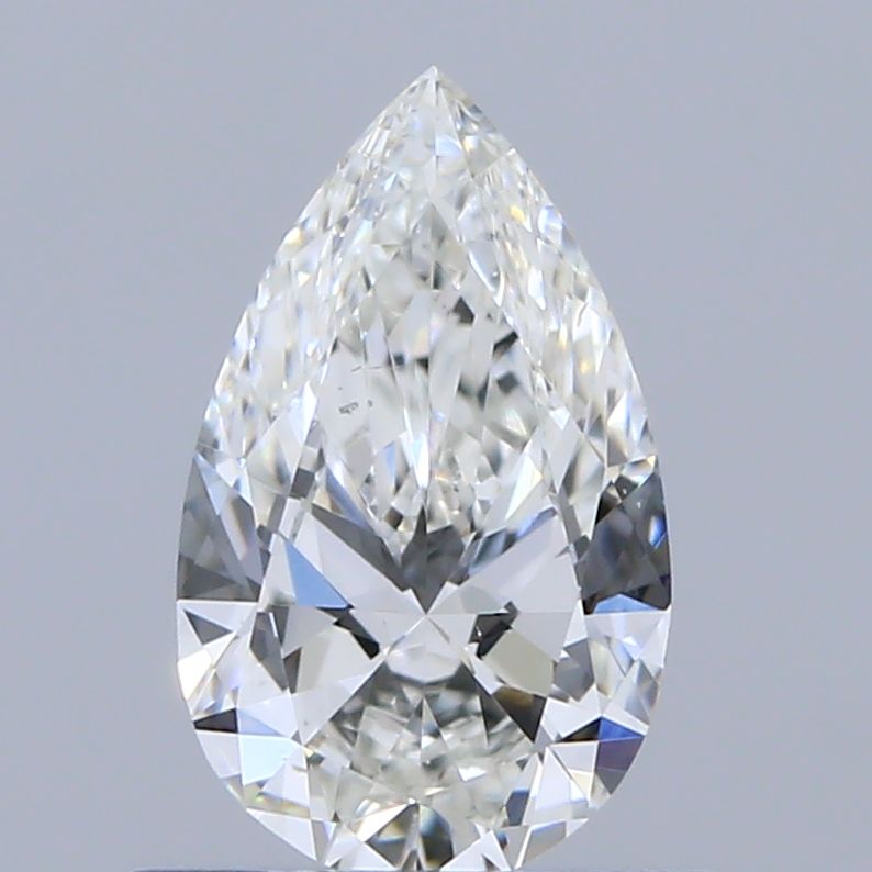 Diamond Natural 0,57Ct G-SI1 Pear - GIA1543560744