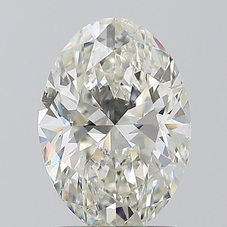 Diamond Natural 1,53Ct J-SI2 Oval - GIA5543105681