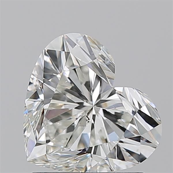 Diamond Natural 1,51Ct I-SI2 Heart - GIA2557140157