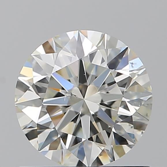 Diamond Natural 0,9Ct K-SI1 Round - GIA7546995545