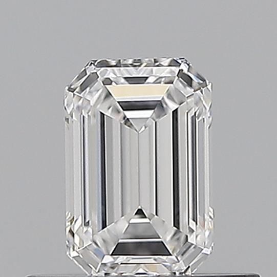 Diamond Natural 0,53Ct D-VVS1 Emerald - GIA6552106461