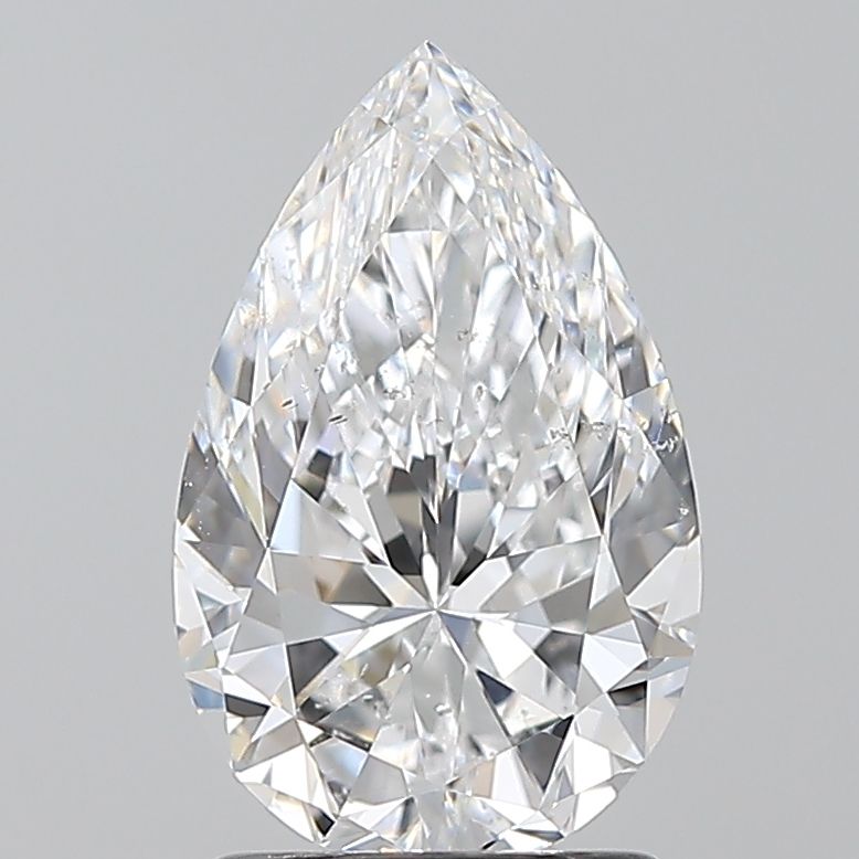 Diamond Natural 1,7Ct D-SI2 Pear - GIA7541346345