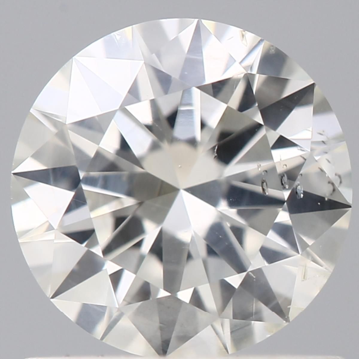 Diamond Natural 0,73Ct K-SI2 Round - GIA6331964931