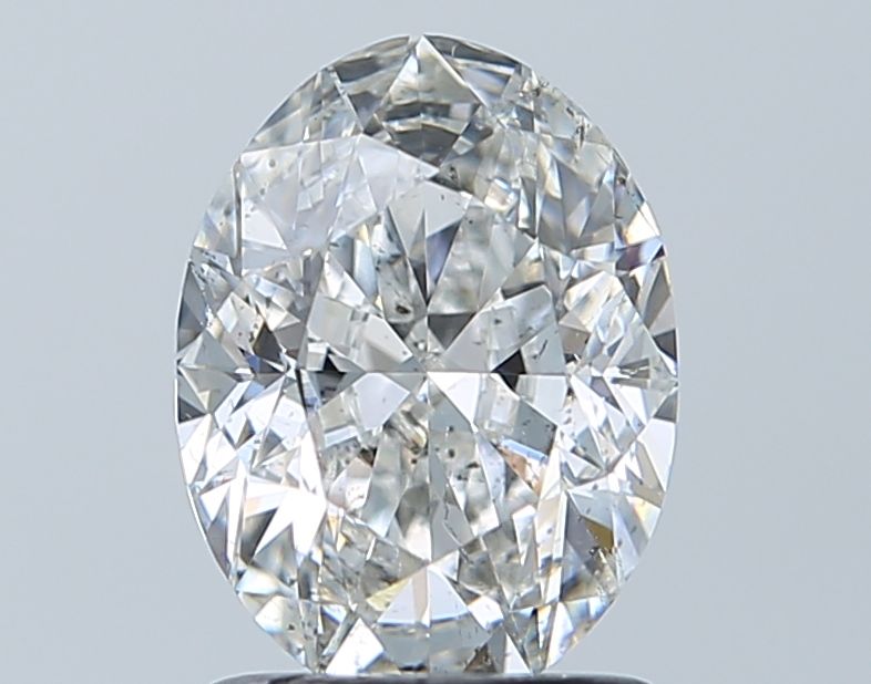 Diamond Natural 1,51Ct F-SI2 Oval - GIA1535257004