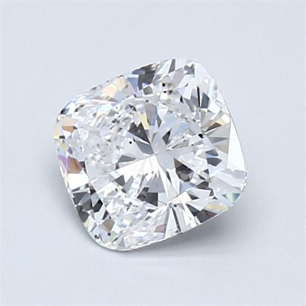 Diamond Natural 0,9Ct D-SI1 Cushion - GIA5383168645