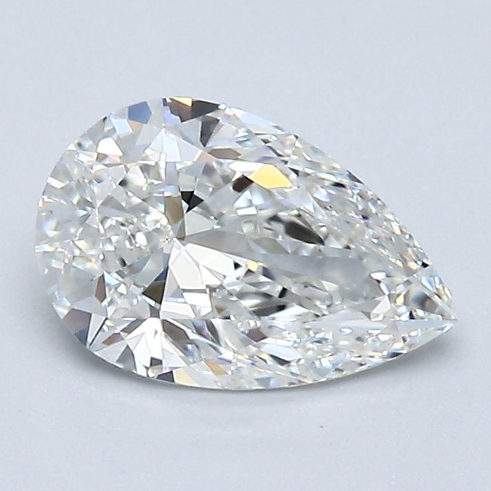 Diamond Natural 1,1Ct F-VVS1 Pear - GIA2536718441