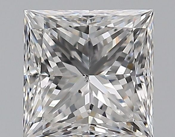 Diamond Natural 0,7Ct E-SI1 Princess - GIA2436109120