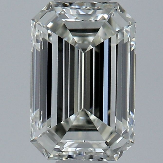 Diamond Natural 0,71Ct J-VVS2 Emerald - GIA1519314155