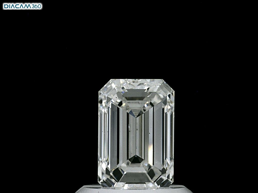 Diamond Natural 0,9Ct H-VS2 Emerald - GIA6351206578